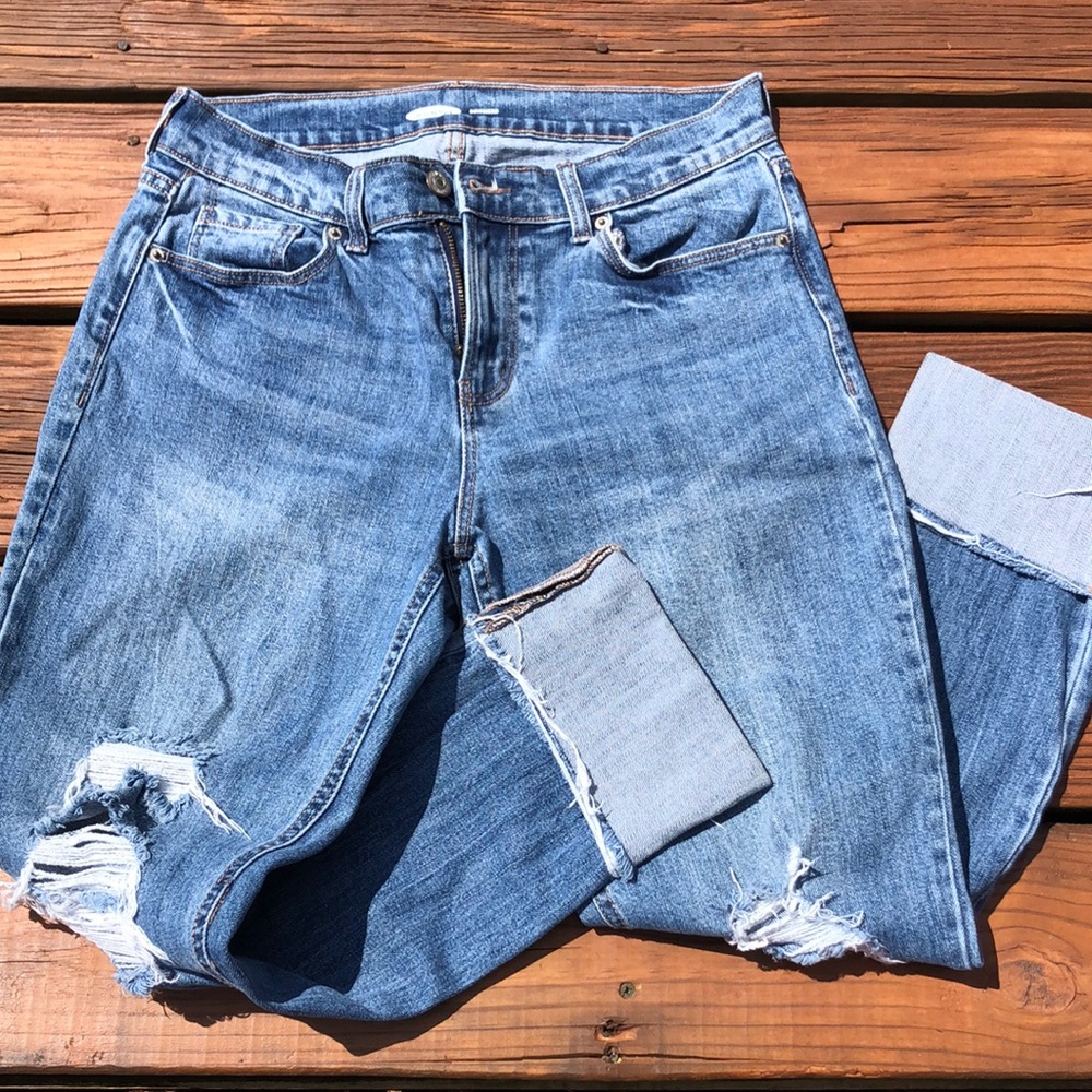 Crop Jeans Old Navy Size 4